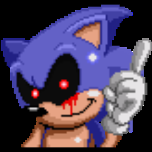 Sonic exe from MEGA DRIVE 😈  Sonic exe GENERATIONS History 