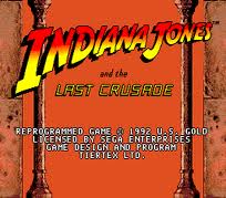 Indiana Jones and the Last Crusade