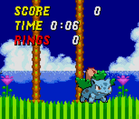 Ivysaur in Sonic 2