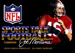 Joe Montana Sports Talk Football