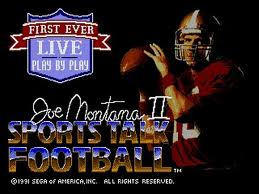 Joe Montana Sports Talk Football 2