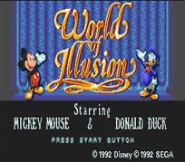 World of Illusion Starring Mickey Mouse & Donald Duck