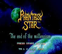 Phantasy Star - The End of the Millenium