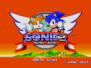 Sonic 2 Alternate Sprites  SSega Play Retro Sega Genesis / Mega drive  video games emulated online in your browser.