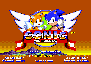 Play Genesis Sonic 2 Darkspine Sonic Online in your browser 