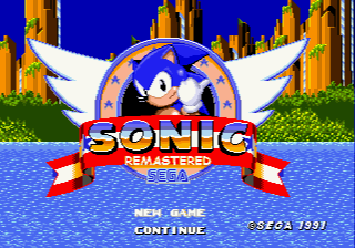 Play Genesis Modern Sonic in Sonic 2 Online in your browser