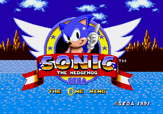 Sonic the Hedgehog :The One Ring