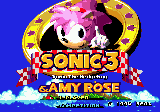 Sonic 3 and Amy Rose