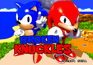 Toei Sonic 3 & Knuckles  SSega Play Retro Sega Genesis / Mega