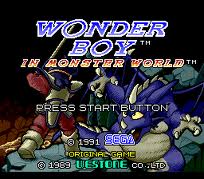 Wonder Boy In Monster World