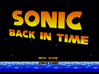 Sonic Back In Time