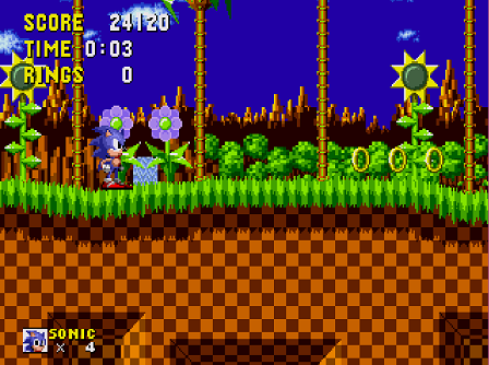 Sonic 1 Remade  SSega Play Retro Sega Genesis / Mega drive video games  emulated online in your browser.