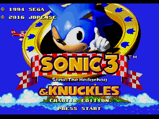 Sonic 3 and Knuckles - Chaotix Edition